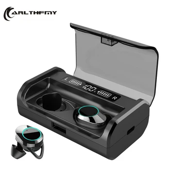 

G06 Wireless Bluetooth Earphone TWS 9D Stereo Business Bluetooth Headset Touch Control Sport Earphones With 4000mAh Charge Box
