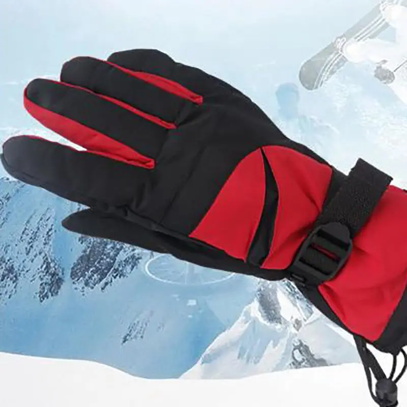 

1 Pair Men Winter Thick Full finger Thermal Gloves Multipurpose Outdoor Motorcycle Cycling Hiking Camping Hunting Sports Gloves