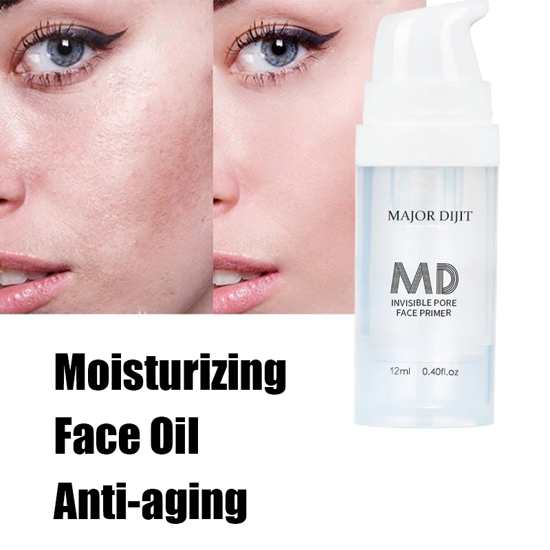 

12ml Moisturizing Face Oil Anti-aging Base Primer Makeup Liquid Pore invisible Facial Cream Brighten Foundation Primer Cosmetic