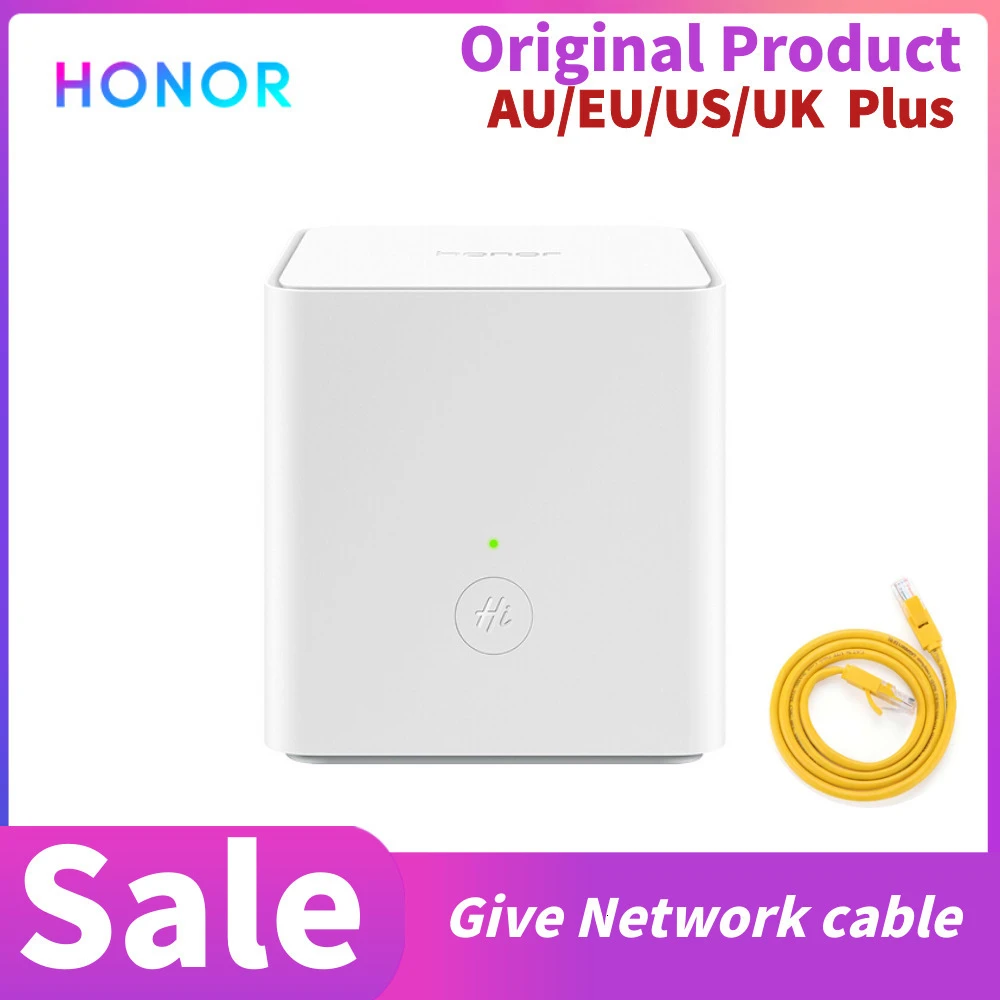 

HUAWEI Honor Router X1 Enhanced Version Wireless Router WiFi Repeater 2.4G/5G 1167Mbps 802.11ac Dual -Band Gigabit APP Control
