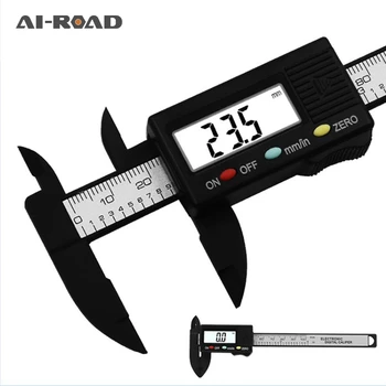

Portablbe Digital LCD Car Tyre Tire Tread Depth Gauge Meter Ruler Caliper Measuring Tool for Moto Truck 0-25.4mm Metric/Inch