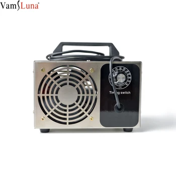 

220V/ 110V 10g/ 24g/h Ozone O3 generator ozonator machine air purifier deodorizer sanitizer timing