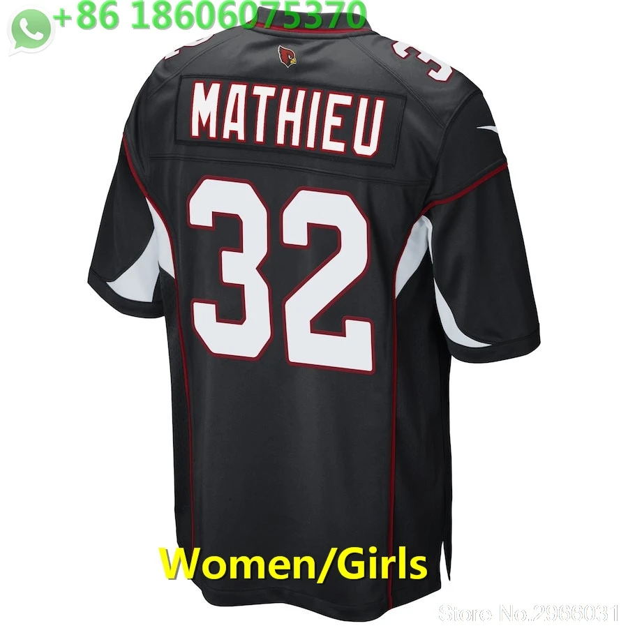 А+++ качество женщины 31 Давид Джонсон 32 Tyrann Mathieu Джерси Аризона