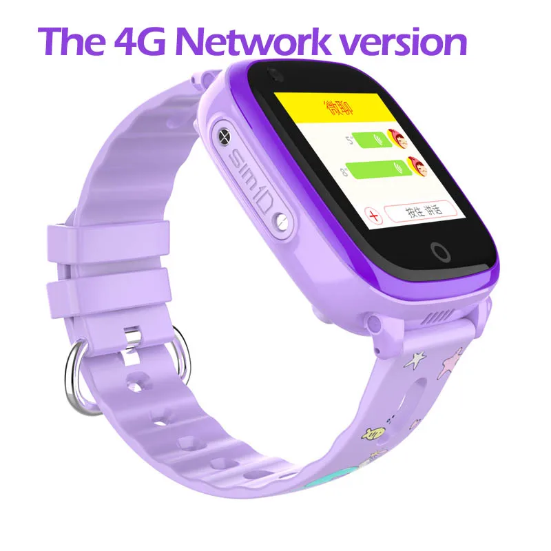IP67 Waterproof Smart 4G Remote Camera GPS WI-FI Smart Watch SOS Video Call Kids Watch Support SIM Card SOS Call Baby Wristwatch