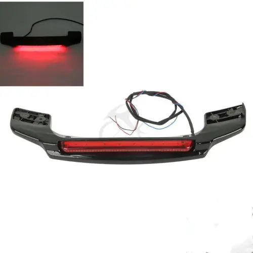 

King Chopped Razor Tour Pak LED Tail Light Spoiler For Harley Touring Ultra Classic Road King Electra Glide FLT FLHT FLHXS FLTRX