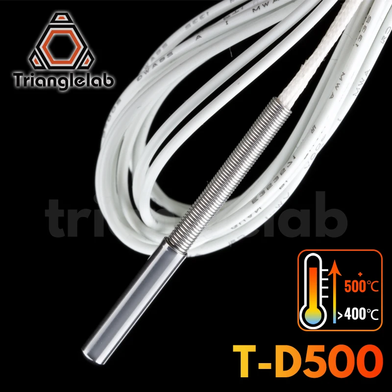 Temperature-Sensor Carbon-Fiber 3d-Printing HOTEND Nylon Trianglelab Volcano PEI E3d V6