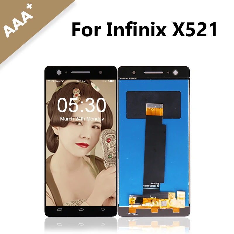 Для Infinix Hot S X521 ЖК-дисплей сенсорный экран для дисплей дигитайзер сборка черный