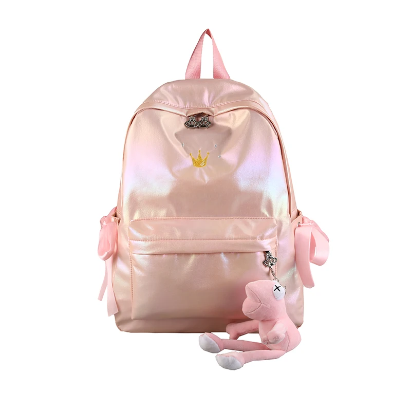

New Fashion women backpack Holographic laptop shoulder bag waterproof student mochilas teens girl bag 2020 laser traval backbag