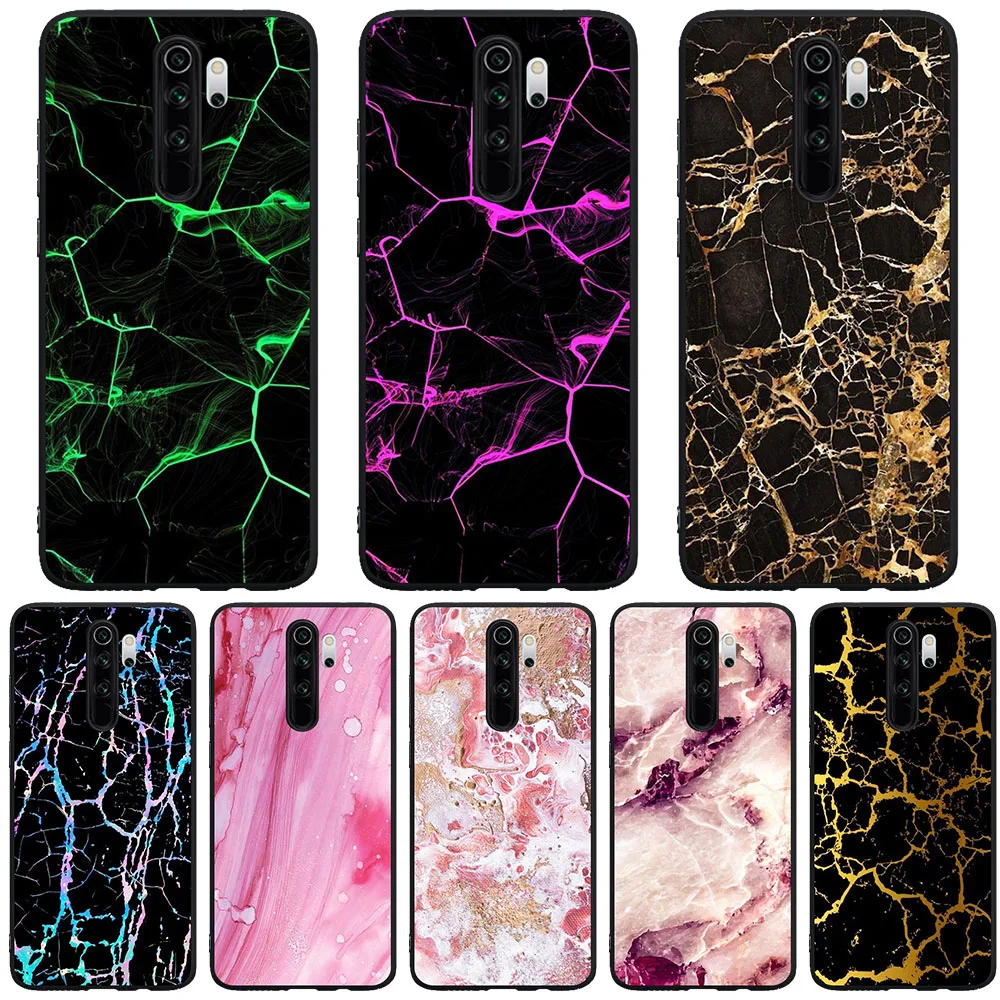 

For Xiaomi Redmi Note 5 6 7 8 Pro K20 K30 mi 9T Pro luxury Marble Accessories Phone Shell Covers The New TPU back cover shell