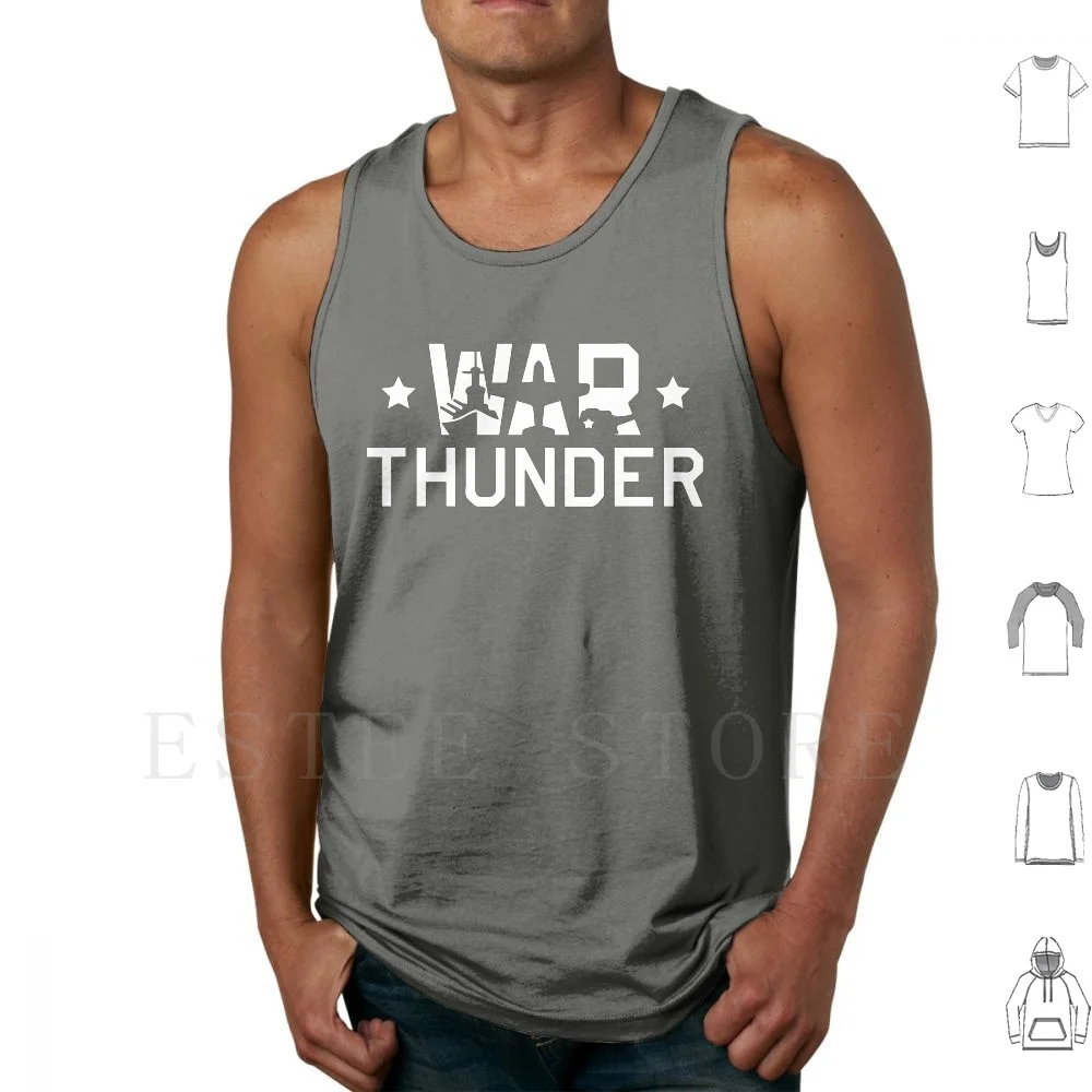 War Thunder Canotte Vest Thunder War Fighter Airplane World War Game Videogiochi War Thunder Tank Panzer King Tiger