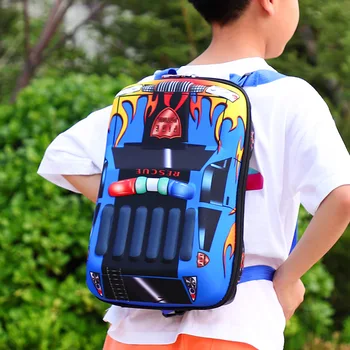 

Children's Backpack 3D Cartoon School Bags Car Bag EVA Toddler Boy/girl Schoolbag Kids Backpack for Children Mochila Escolar