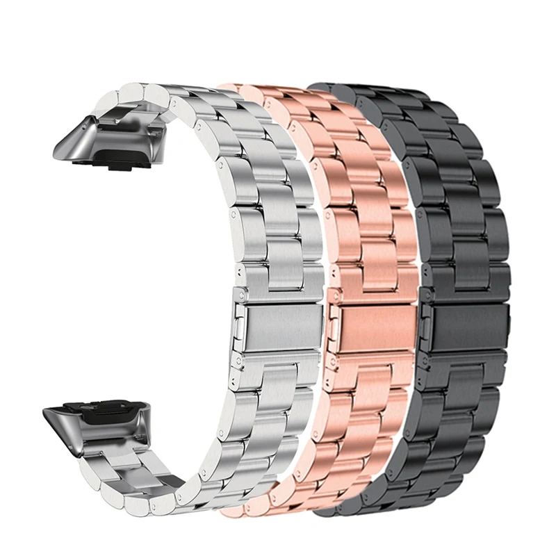 Sports Watch Band Strap Stainless Steel Wristband Wristwatch Bands