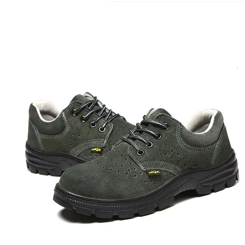 

Safetoe Wide Work Safety Shoes with Composite Steel Toe Cap Breathable Safety Work Boots for Men & Women Protective Footwear