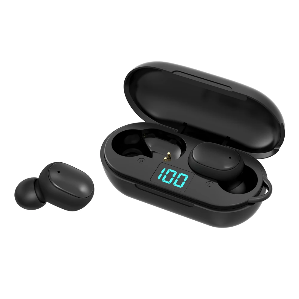 TWS Wireless Earphone For Redmi Earbuds LED Display Bluetooth V5 0 Headsets with Mic For iPhone Huawei Samsung pk A6S Earbuds