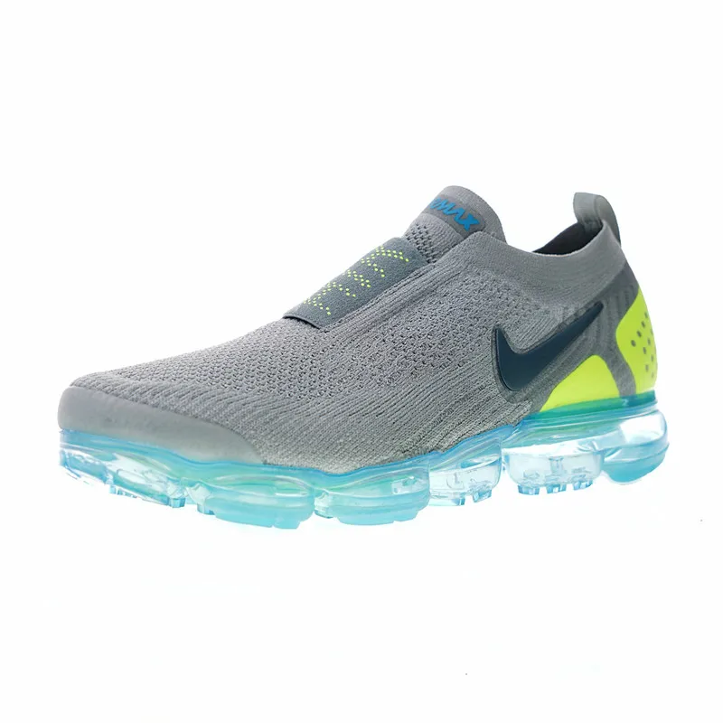 Оригинальные подлинные мужские кроссовки для бега от Nike Air VaporMax Moc 2, спортивные уличные кроссовки хорошего качества, прочные классические AH7006-300