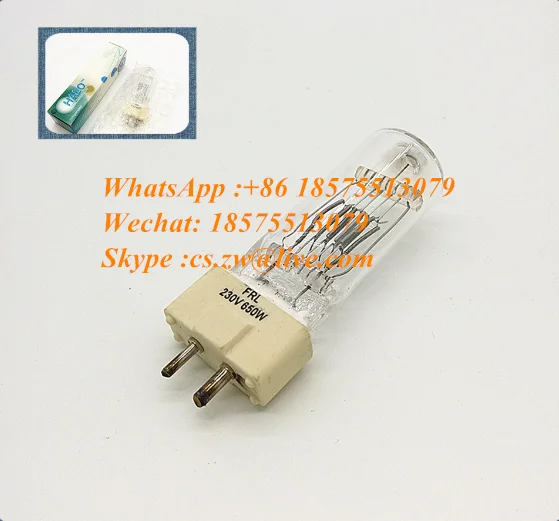 

FRL CP89 GY9.5 230 240V 650W Задняя светильник па, кварцевая лампа, пленочная лампа