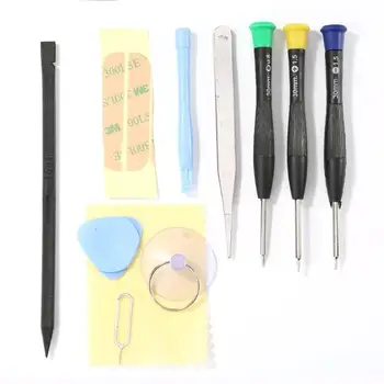 

11 in 1 Mobile Phone Screwdriver Repair Tools Kit for iPhone Samsung Mobile Phone Pry Opening Accessories Mini Tool Spudger