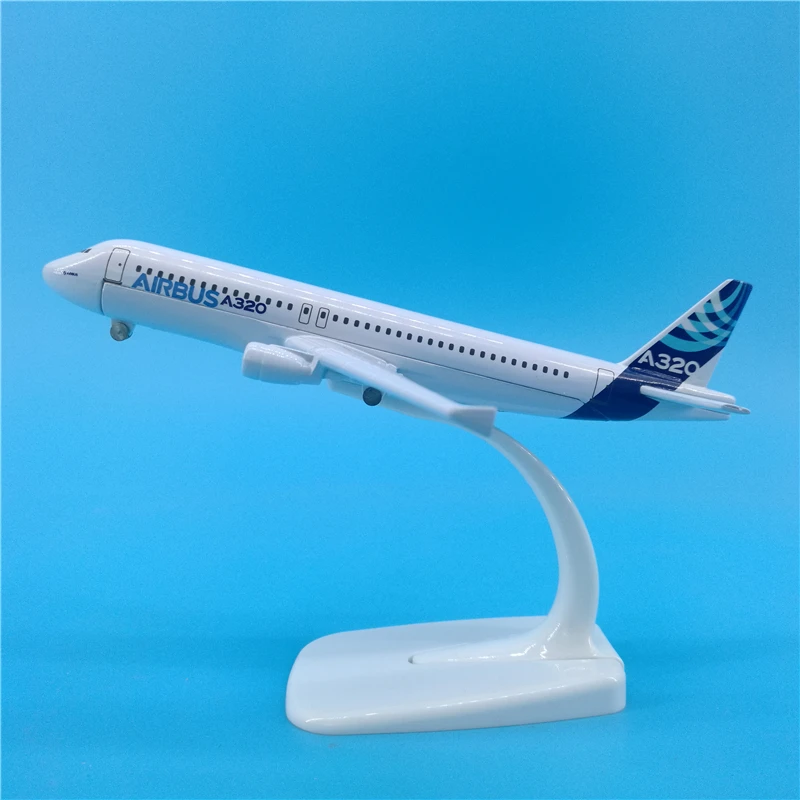 16 см Airbus A320 A380 A340 Boeing B737 B777 B787 модель самолета Модель литья под давлением игрушки модель авиалайнера Детский Рождественский подарок - Цвет: Airbus A320