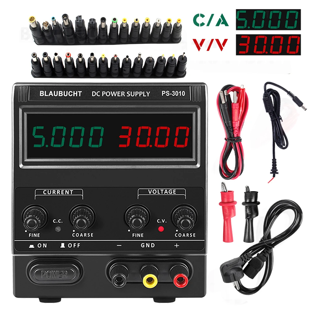 

30V 5A DC Power Supply Adjustable 4 Digit Display Mini Laboratory Power Supply Voltage Regulator PS305 For Phone Repair