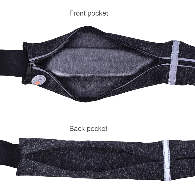 Women's Hidden Travel Belt Waist Bag For Running Yoga Gym High Quality Elasticity Waterproof Phone Waist Pouch Sport Fanny Pack