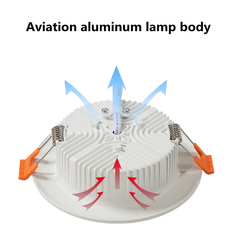 3W 5W 7W 9W 12W 30W Human Body Induction Downlight LED Downlight LED Spotlight Waterproof IP42 For Garden Balcony Park