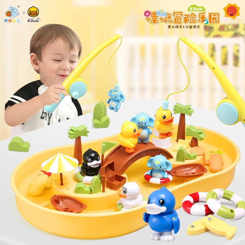 

Kids Fishing Toys Electric Water Cycle Music Light Baby Bath Toys Child Game Play Fish Outdoor Toys Fishing Games For Children