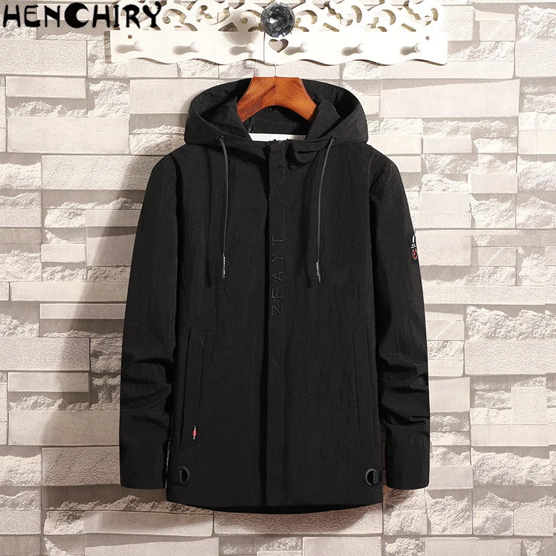

HENCHIRY Brand Male Clothing New Men's Jacket Winter Coat Jacket puls size Slim Covered Casual winter jacket men Windproof jacke