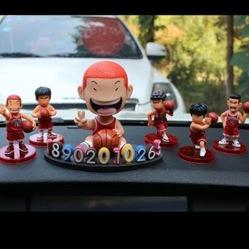 

Customize 3D Temporary Phone Number Board Slam Dunk Character Doll 11 Digits Phone Number Plate For Car Reception Desk