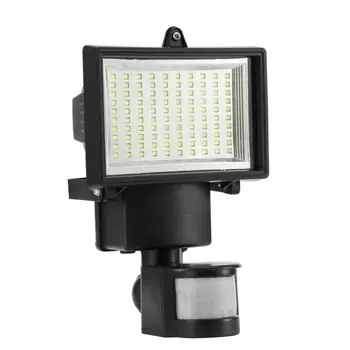 

100 LED Solar Lamp with Infrared Sensor Motion Sensor Lamp Outdoors Solar Garden Light Backyard Solar Lamp