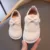 Baby Girl Кожаная Обувь Мягкое Дно Baby Toddler Обувь Лук Девушка Принцесса Обувь 2020 Новый Стиль Детская Маленькая Обувь E31