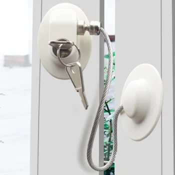 

Child Safety Adhesive Door Window Cabinet Anti-Corrosion Protection Refrigerator Lock Drawer Punch Free Baby Prevent Falling