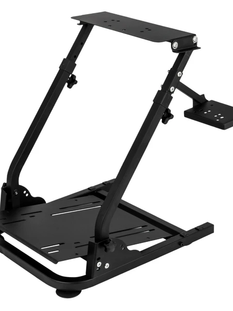  Marada Soporte g920 - Múltiples ajustables - Fácil de plegar -  Acero al carbono - Apto para volante Logitech G25, G27, G29, negro :  Videojuegos