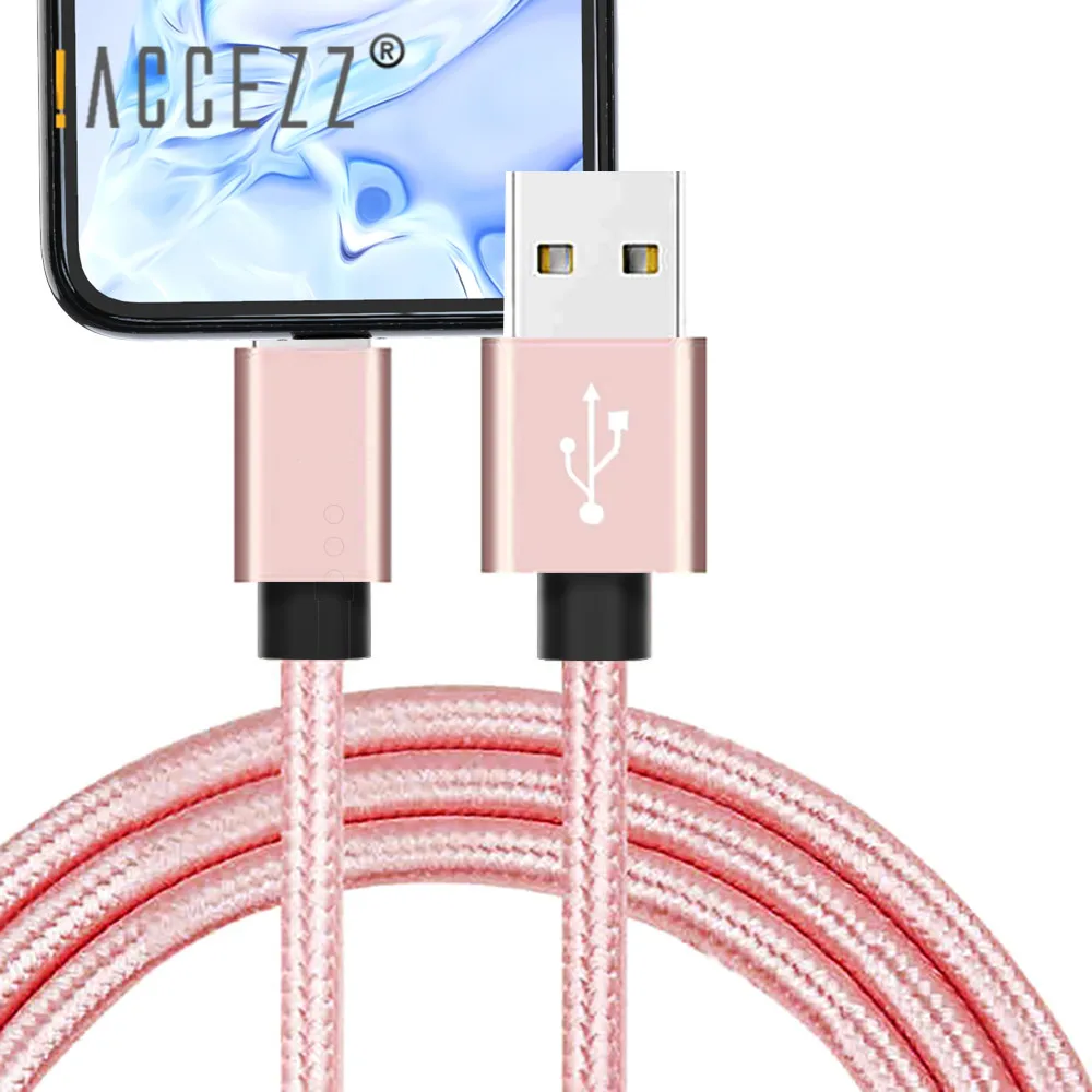 ! ACCEZZ USB зарядное устройство кабель Lightning для iPhone 12 11 Pro max X XS MAX XR iPad мини 2A быстрый