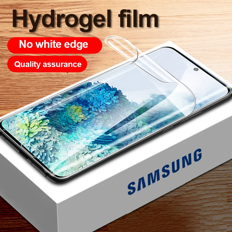 Новая Защита экрана для Samsung Galaxy S20 Plus ультра полное покрытие мягкая пленка S8 S9 S10
