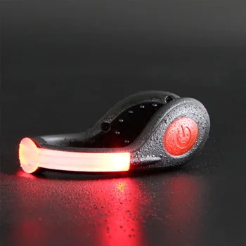 

2pcs USB Rechargeable Warning TPU LED Shoes Clip Light Jogging Color Steady Climbing Night Safety Cycling IPX5 Waterproof