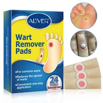 

24pcs Medical Plasters Foot Corn Removal Warts Thorn Patch Curative Patches Stickers Calluses Callosity Detox Foot Toe Patches