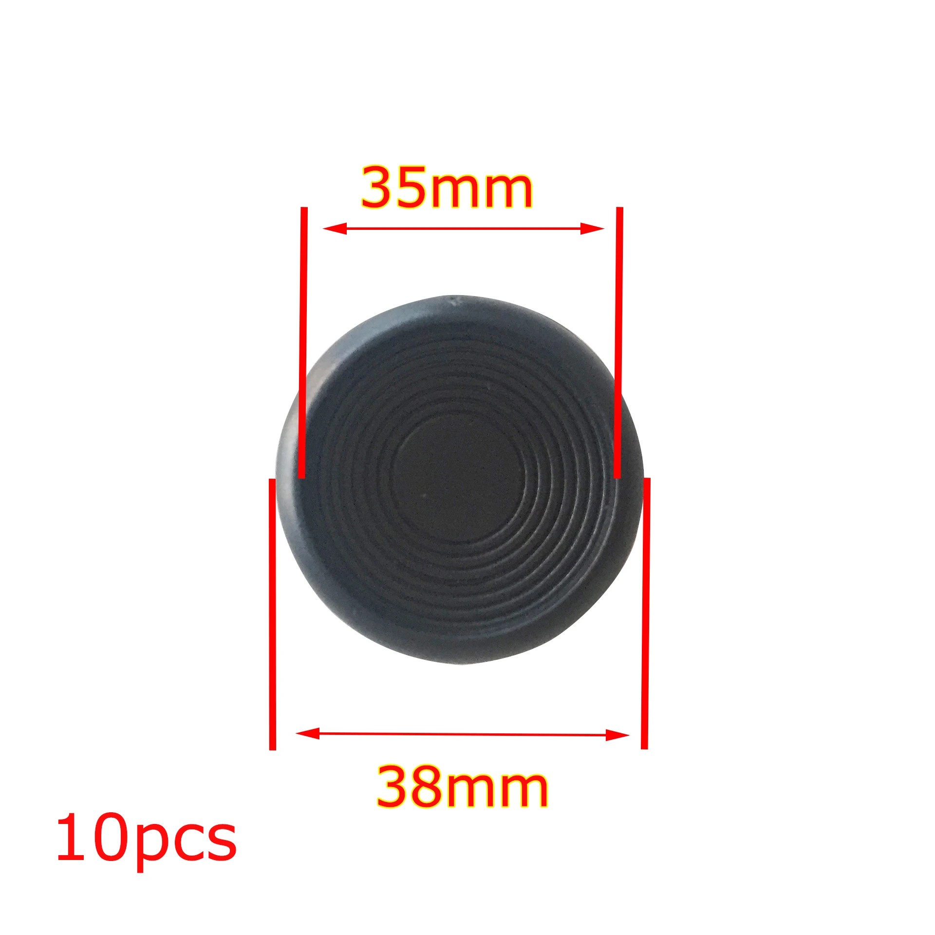 38mm Высокое качество черный золотой цвет пластик связывающее кольцо диск свободное кольцо около рулона Грибное отверстие внутренний ноутбук офис хранения - Цвет: 38mm