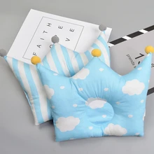 INS Корейская стильная детская подушка с принтом, детская кровать вогнутой формы, хлопок, детская подушка "Корона", детские постельные принадлежности