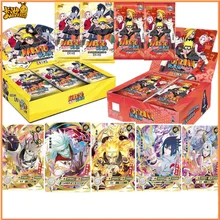 Narutoes cartões de papel jogos crianças anime periférico personagem coleção presente do miúdo cartão de jogo brinquedo