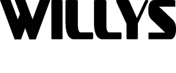 

For (2Pcs) WILLYS JEEP vinyl decal sticker