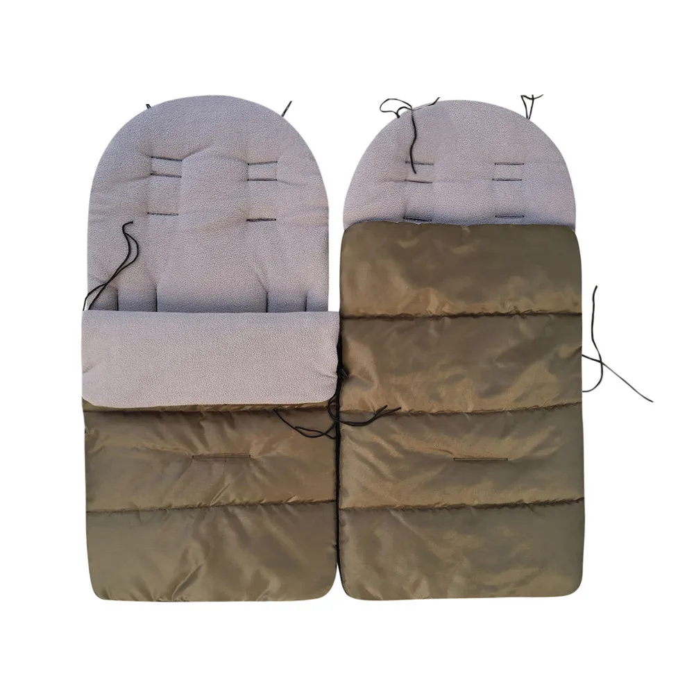 Green SAGACE Baby Care Зимний толстый теплый для детской коляски спальный мешок для новорожденных Чехол для коляски детская коляска детский спальный мешок - Цвет: Green