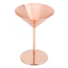 Бокал для шампанского, 304, нержавеющая сталь, Кубок для шампанского, красное вино, бокал для стакана для коктейля чашки, розовое золото, бокал для бара