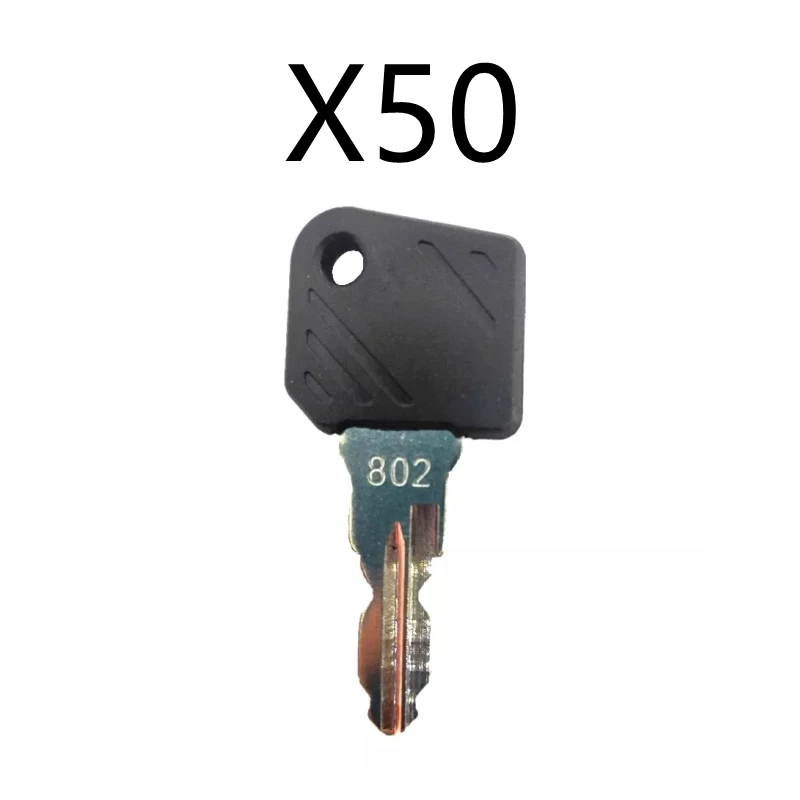 

802 Ignition Switch Key (Set Of 50）For Linde Forklift Truck E16 L12