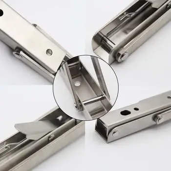 

8-14 inch Folding Stainless steel Bracket Triangular Release parts Support install with D5I2