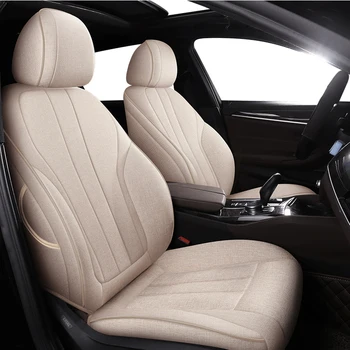 

KADULEE Custom FLAX car seat cover for HYUNDAI SantaFe Coupe Azera Grand SantaFe Santa Fe Veracruz matrix Equus ROHENS Veloster