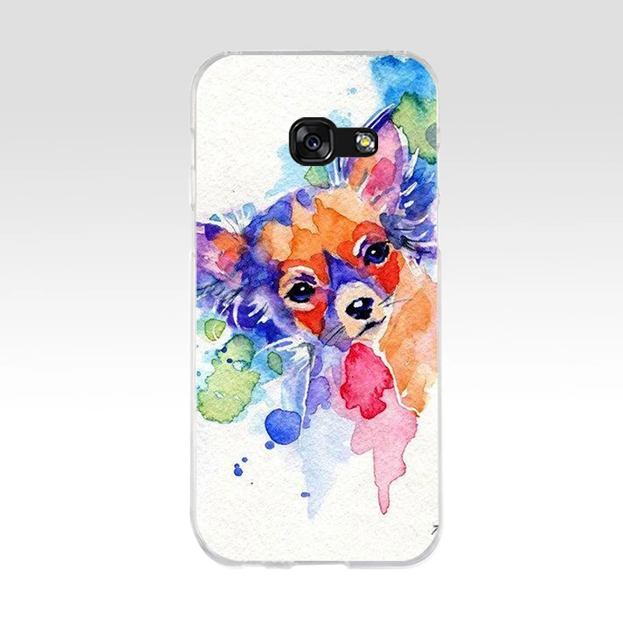 180FG I Love My Chihuahua Dog Мягкий Силиконовый ТПУ чехол для телефона Samsung a3 2016 a5 2017 a6 plus a7 a8