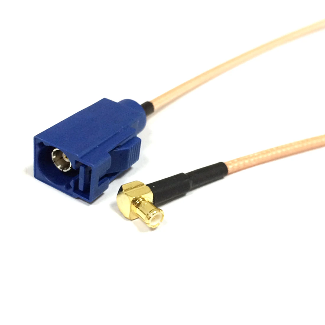 

New MCX Male Plug Right Angle Switch FAKRA C Female Pigtail Cable RG316 Wholesale Fast Ship 15cm 6" Adapter