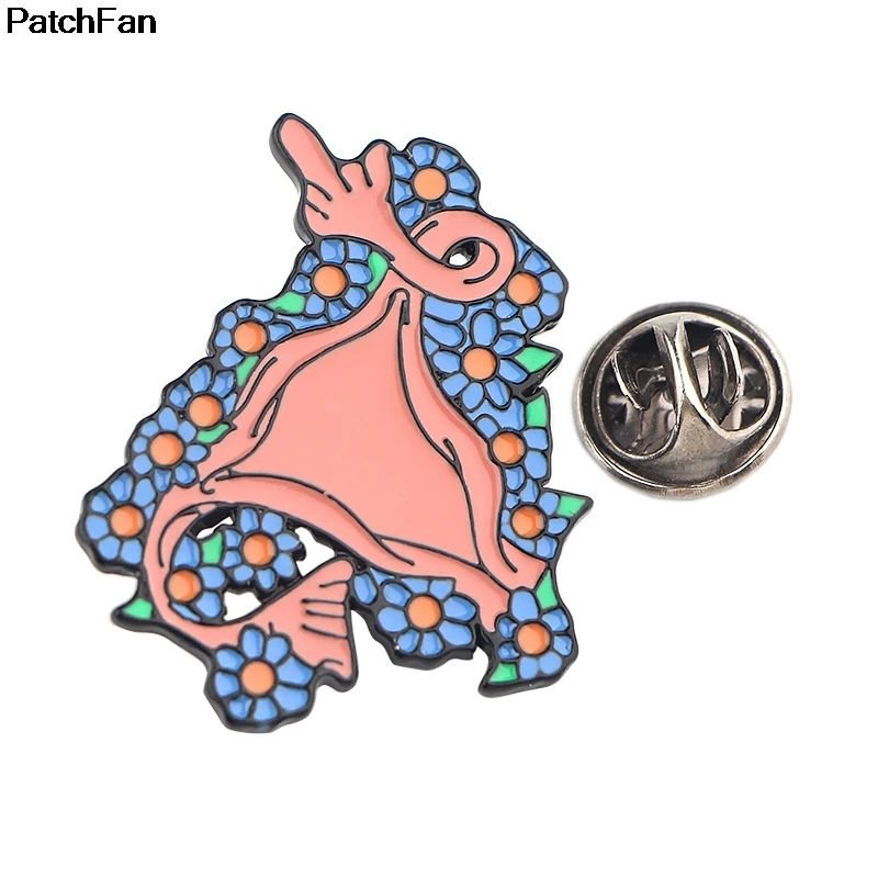 20 шт./лот Patchfan feminisim uterus шаблон цинковый галстук булавки броши для рюкзака, одежды для женщин шляпа Декоративные значки медали A2553