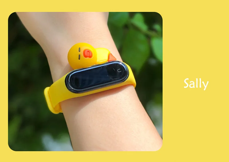 Браслет mi band 4 с мультипликационным принтом для Xiaomi mi Band 3, силиконовый браслет mi band 4/3, сменный ремешок, умные аксессуары