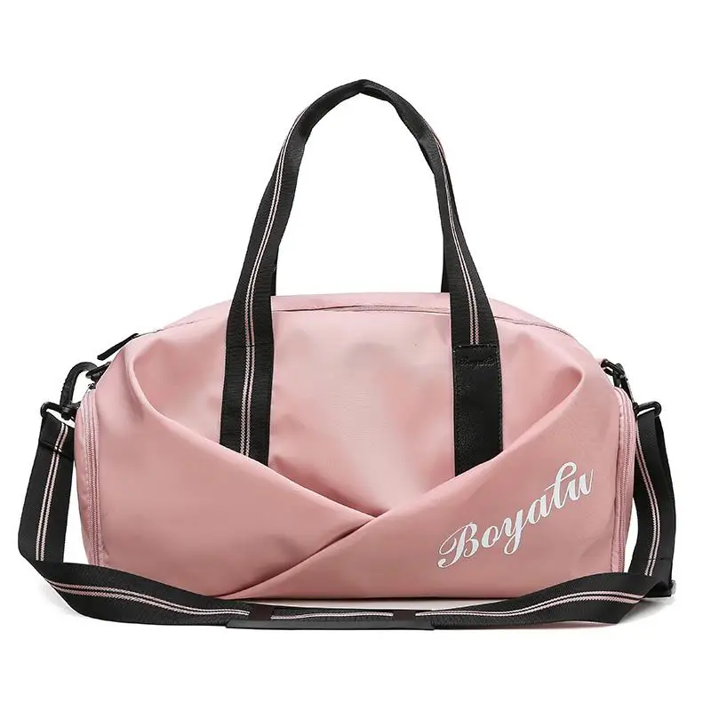Женская оксфордская дорожная сумка Большая вместительная сумка для хранения сумка через плечо водонепроницаемая сумка-мессенджер женская сумка Mujer Bandolera сумка на плечо - Цвет: Pink and Black